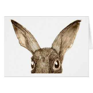 Cartão Lebre II de Brown