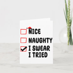 Cartão Legal Bonito Juro Que Tentei 