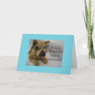 Cartão Legal Cachorro, é o seu aniversário!