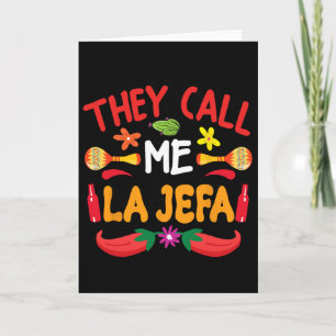 Cartão Legal Cinco De Mayo Dia das Mães Eles Me Chamam de