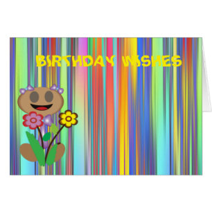 Cartão Legal faixas de verão