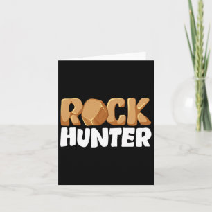 Cartão Legal Rock Hunter Art Para Homens Mulheres Montand