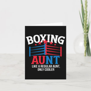 Cartão Legal tia Boxing tia tia