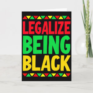 Cartão Legalize Ser Mês da História Negra Orgulho Negro C