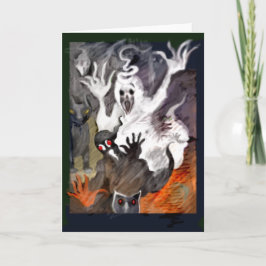 Cartão ** Legenda do Dia das Bruxas de Alejandro **