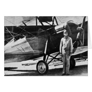 Cartão Legendário Aviador Merle Fogg