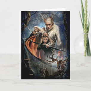 Cartão LEGOLAS GREENLEAF™, TAURIEL™ e Thranduil