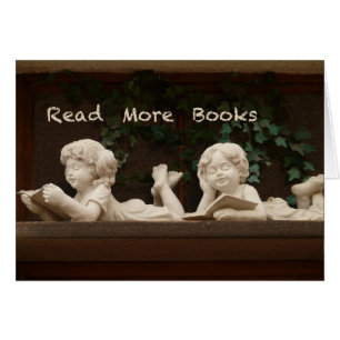 Cartão Leia mais livros