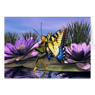 Cartão Leite de Swallowtail de Tigre