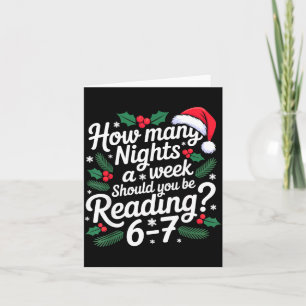 Cartão Leitura 67 Meme Englieacher Divertido 67 Natal 