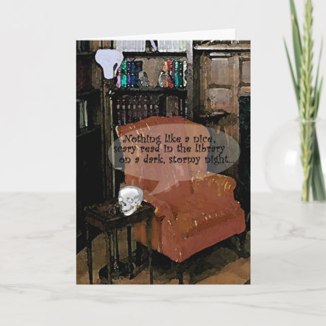 Cartão leitura assustadora (Frente)