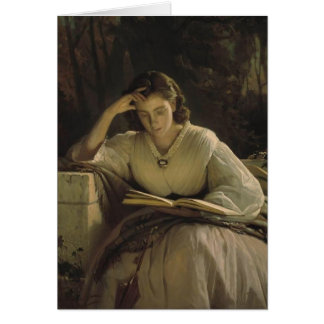 Cartão Leitura de Ivan Kramskoy-