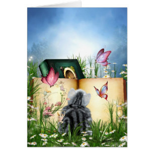 Cartão Leitura de verão