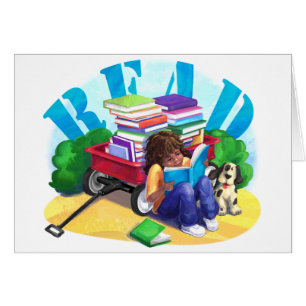 Cartão LEITURA do Vagão de Livro