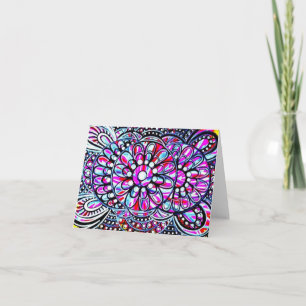 Cartão Leliza Designs Blank Note Card