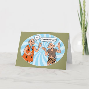 Cartão Lembra-Se De Nós? Aniversário engraçado
