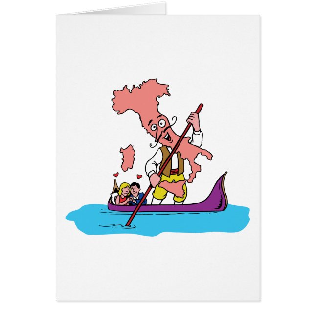 Cartão Lembrança das viagens vintage de Italia do (Frente)