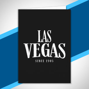 Cartão Lembrança de Las Vegas - Las Vegas Desde 1905