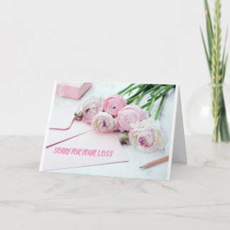 CARTÃO LEMBRAR-SE DE SEU AMADO EM TEMPO DE PERDA