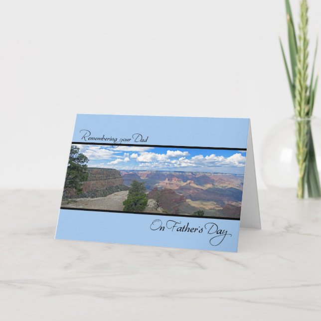 Cartão Lembrar seu Pai (Frente)