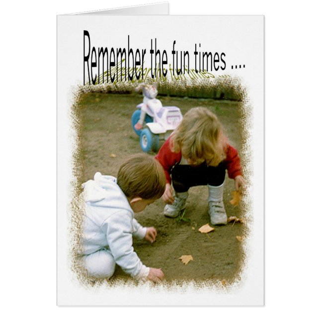 Cartão Lembre-se... (Frente)