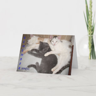 CARTÃO LEMBRE-SE QUANDO....