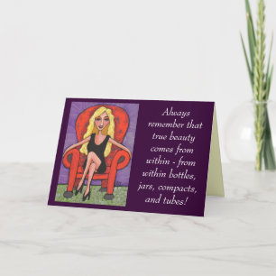 Cartão Lembre-se sempre dessa verdadeira beleza... -cartã