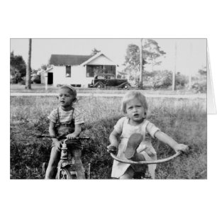 Cartão Lembre-se - Triciclos