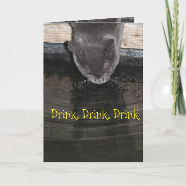 Cartão Lembrete de aniversário (Frente)