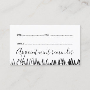 Cartão Lembrete de Próxima Visita do Compro Mestre