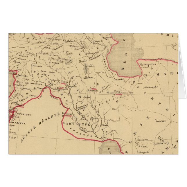 Cartão L'Empire des Perses (Frente Horizontal)