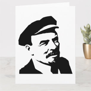 Cartão Lenine, URSS, CCCP, União Soviética, Comunismo