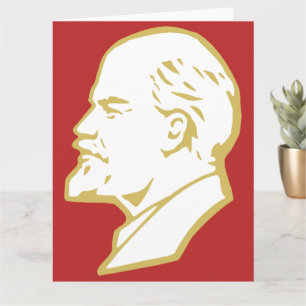 Cartão Lenine, URSS, CCCP, União Soviética, Comunismo