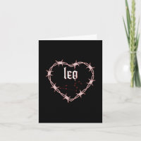 Leo Constulation Gothic Dark Edgy Birthday