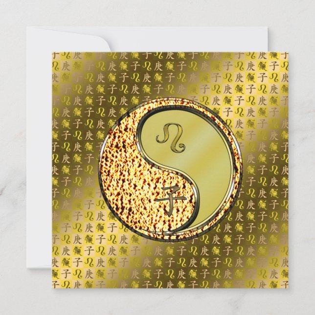 Cartão Leo & Metal Rat (Frente)