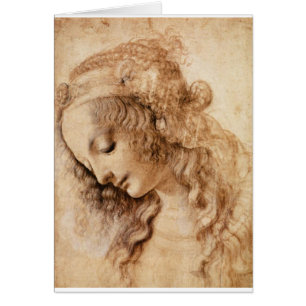 Cartão Leonardo Woman Head
