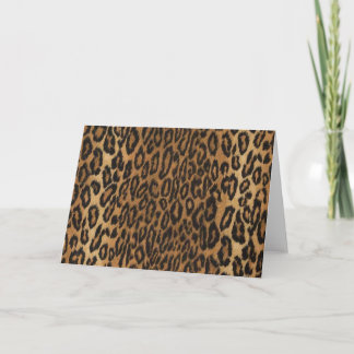Cartão Leopardo