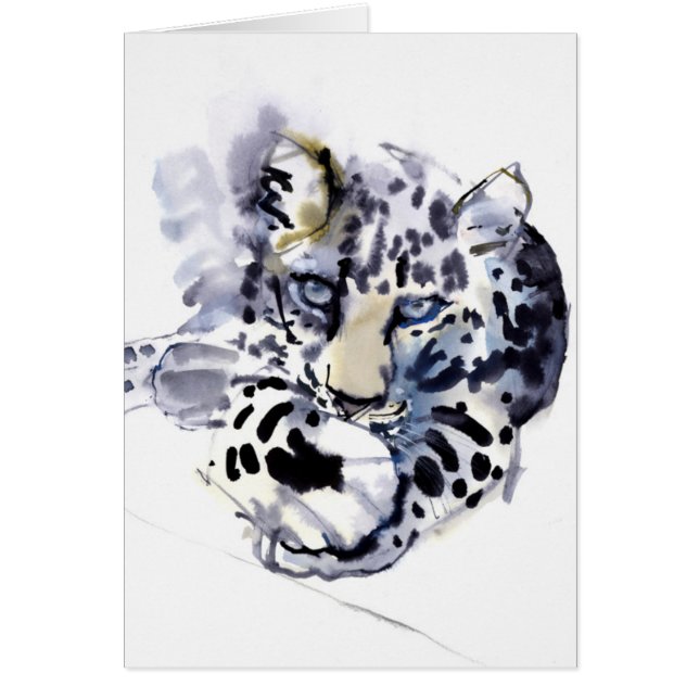 Cartão Leopardo árabe 2008 2 (Frente)