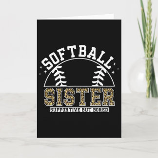 Cartão Leopardo Softll Irmã Suporte Mas Entediada Softll