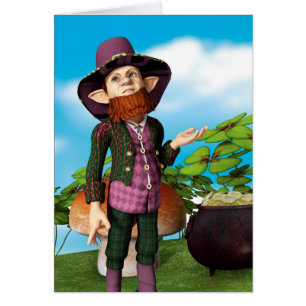 Cartão Leprechaun