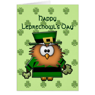 Cartão leprechowl