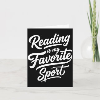 Cartão Ler é o esporte favorito do bibliófilo bibliotecár