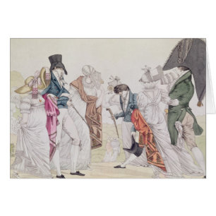 Cartão Les Invisibles', c.1807