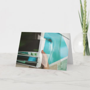 Cartão Les Non-Dessins du Jour 2005-2006 Moving Blue