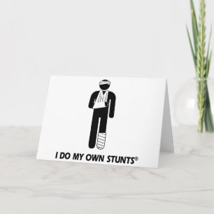 Cartão Lesão As Minhas Próprias Coisas