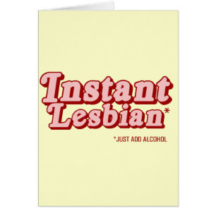 Cartão Lésbica imediata