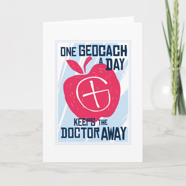 Cartão Letra Geocache (Frente)