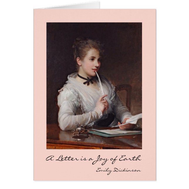 Cartão Letras da escrita (Frente)