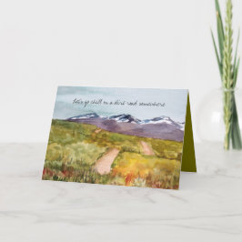 Cartão Let's Spend Some Time Together Romantic Desert