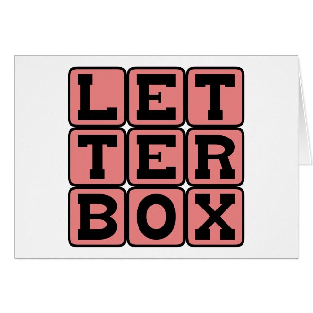 Cartão Letterbox, Proporção de Ecrã (Frente Horizontal)
